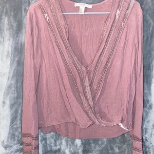 Forever 21 Cropped Blouse